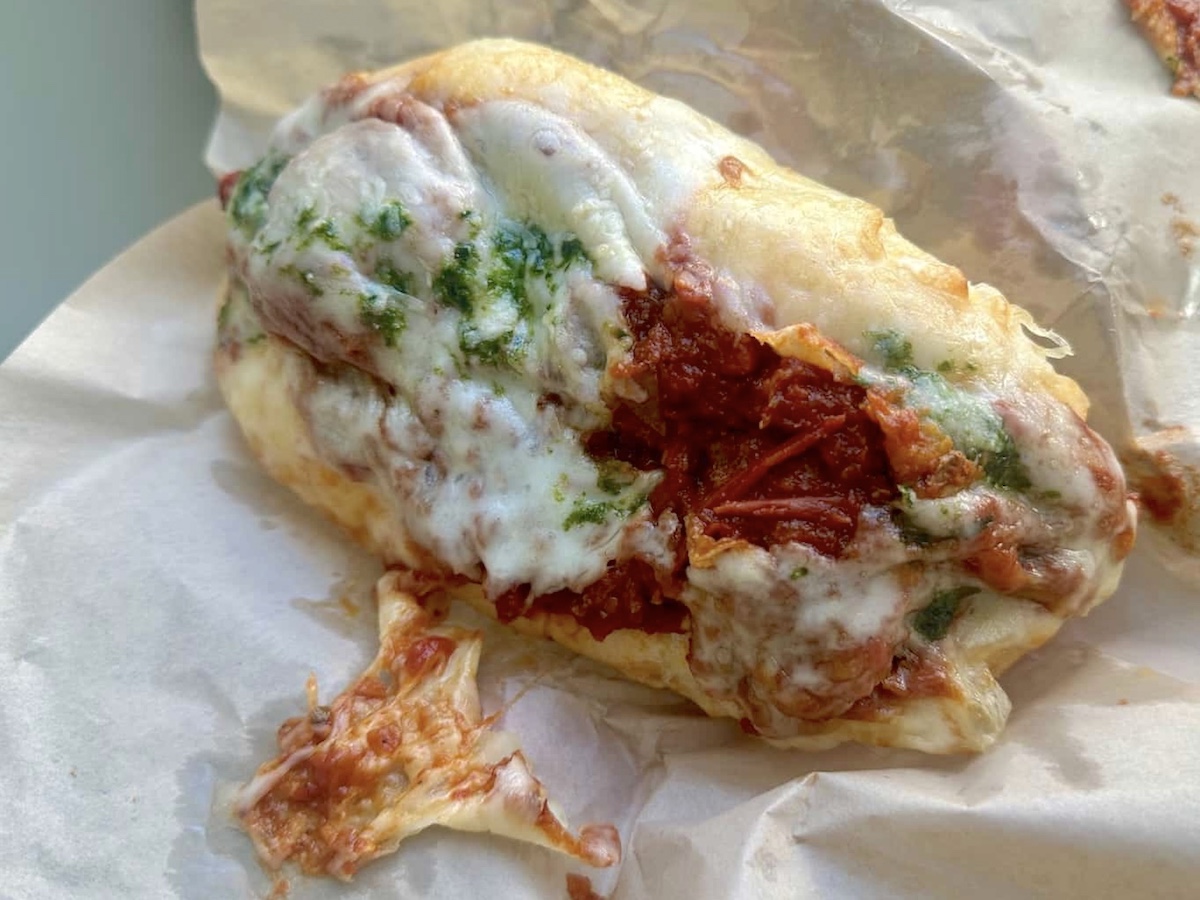 The saucy meatball sub at Ploughman's Deli. | Photo by Megha McSwain