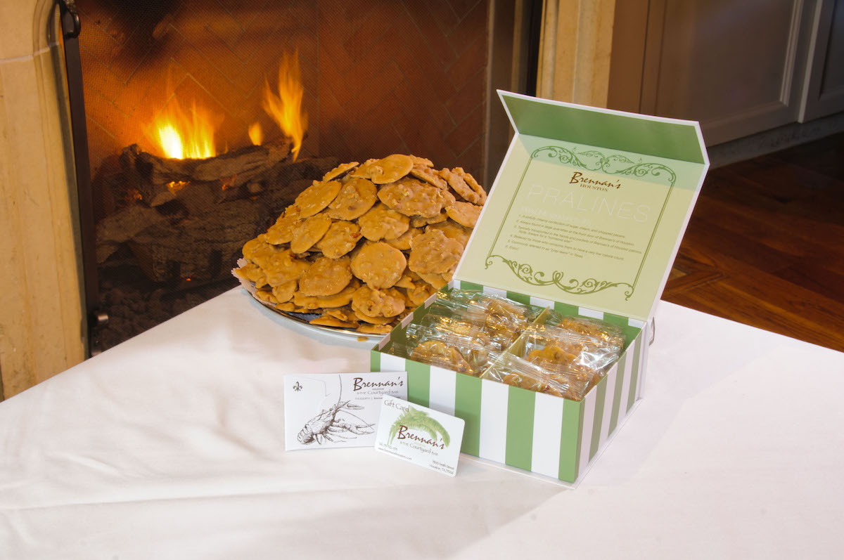 Box of Pralines-Courtesy Brennans of Houston 06 - DiningOut A box of Brennan's famed pralines. | Photo by Brennan's of Houston