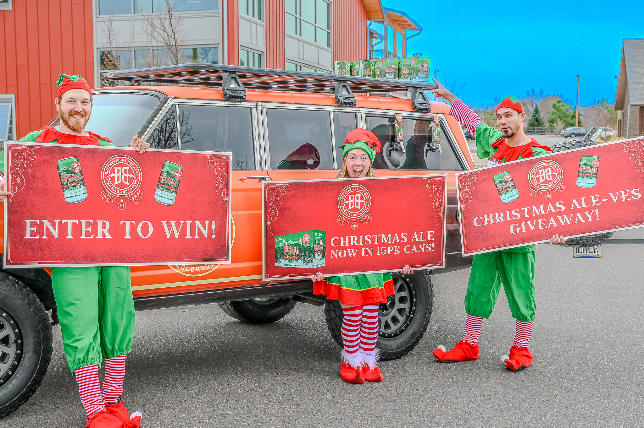 Christmas Ale is out now and you can win big. | Photo by Breckenridge Brewery