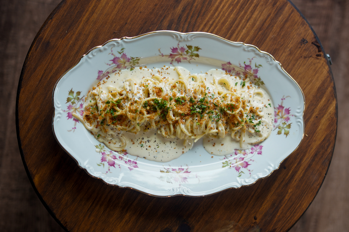 The cacio e pepe at Atleiê. | Photo by EJ Galvez