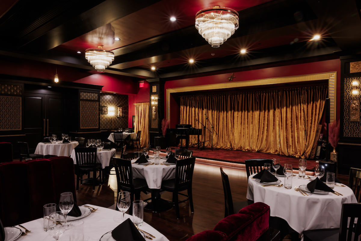 The live music stage at the La Stella Music Lounge. | Photo by La Stella