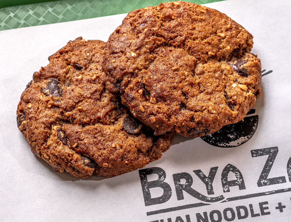 Chocolate, peanut coconut cookie at Brya Zan. | Photo by Brya Zan