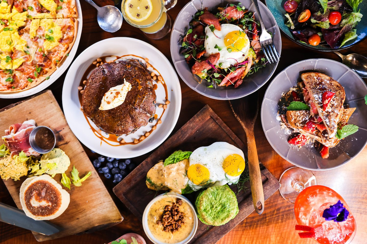 Brunch dishes at Encina. | Photo by Encina