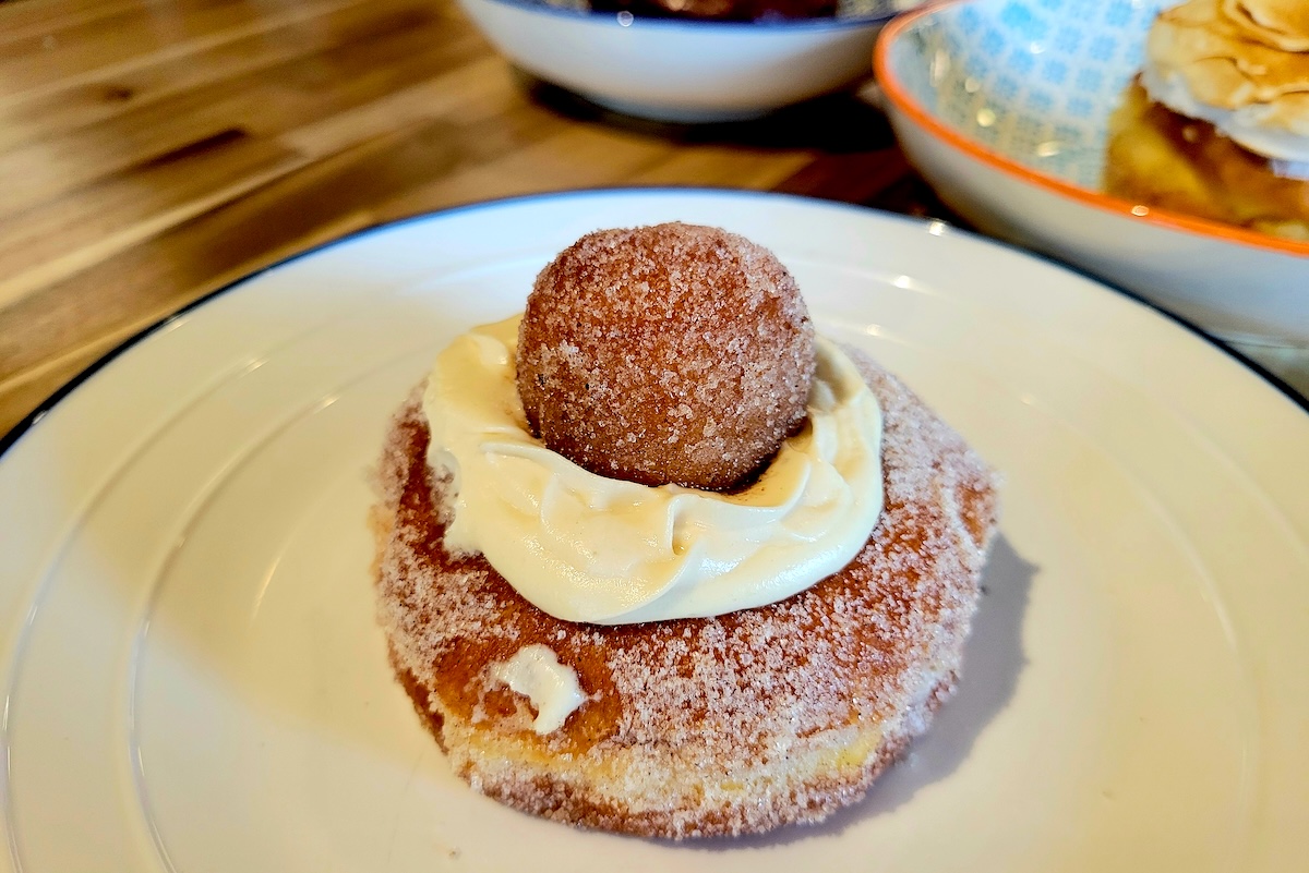 Sugar and Spice doughnut from Doughnut Bar. | Photo by Linnea Covington
