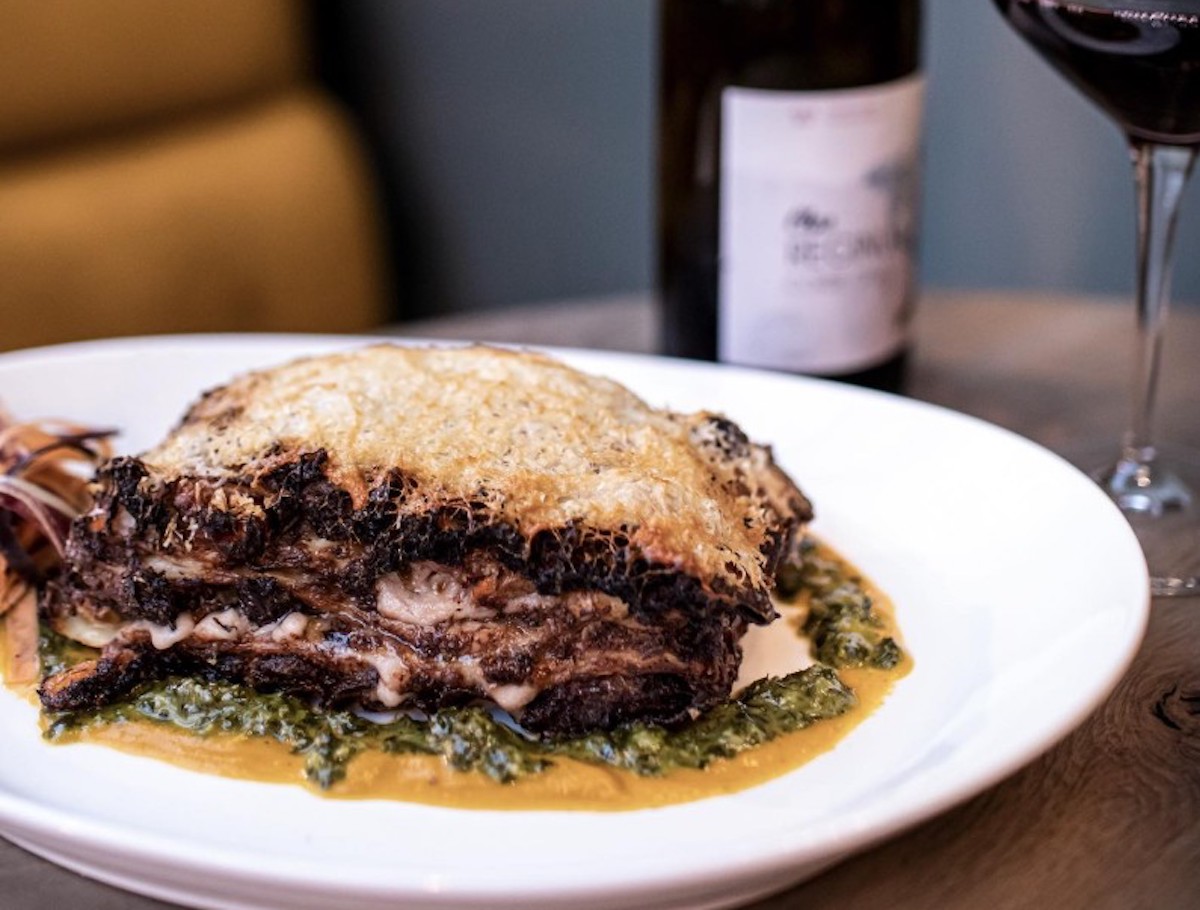 Duck lasagna at Lyla Lila. | Photo by Lyla Lila