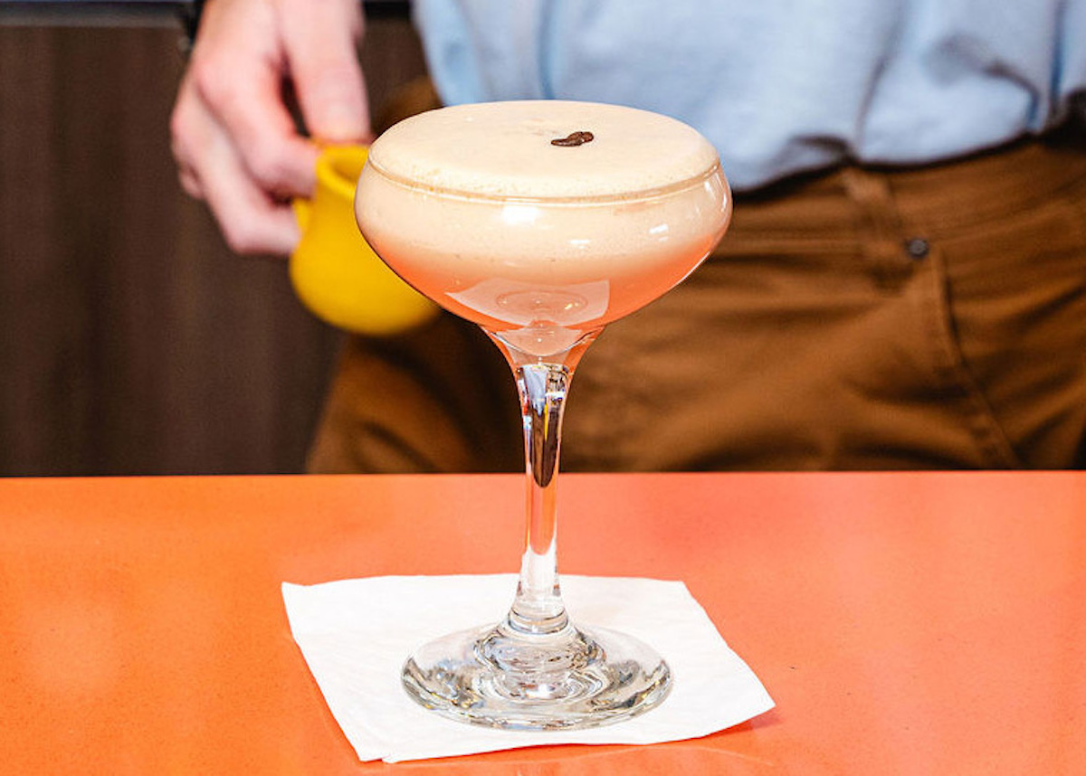 The espresso martini at Snooze. | Photo by Stephanie Kelly Photography