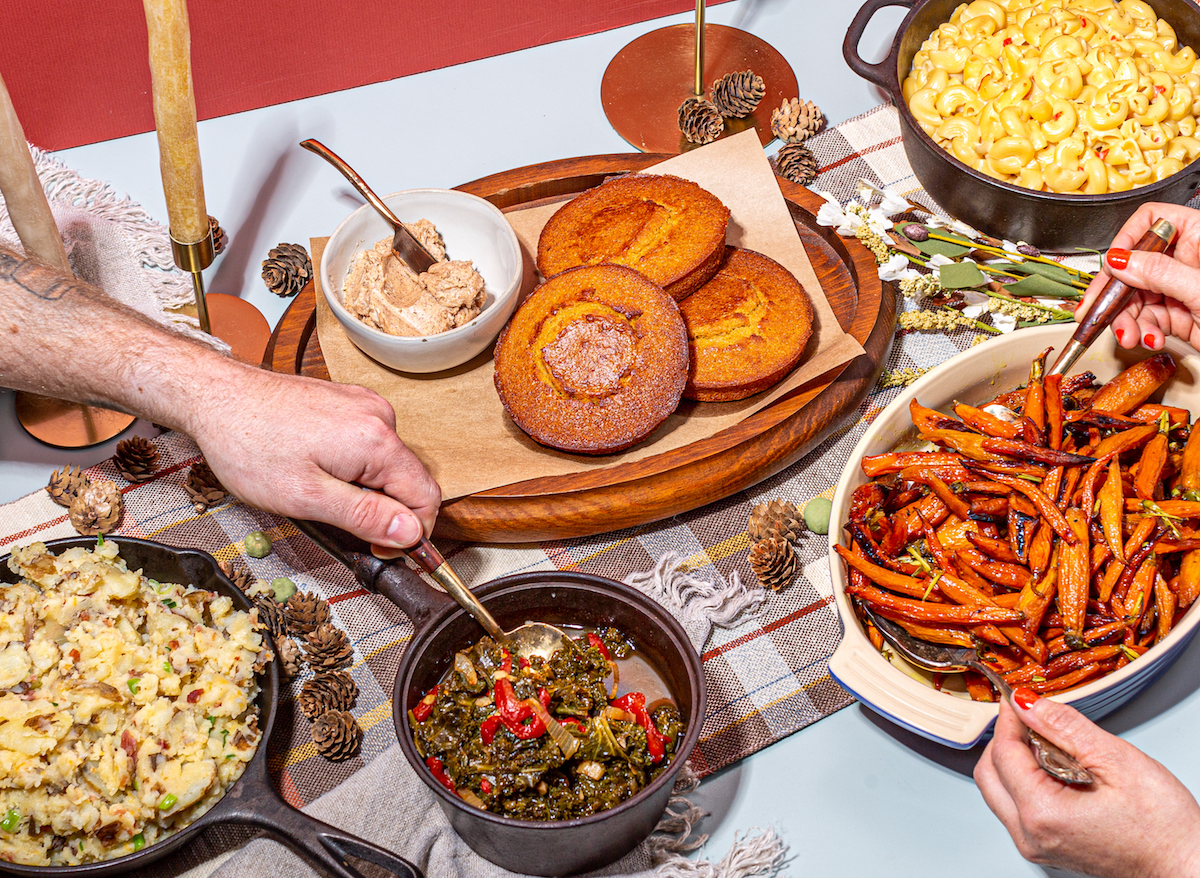 A variety of sides available as part of the Feges Christmas Feast at Feges BBQ. | Photo by Jenn Duncan