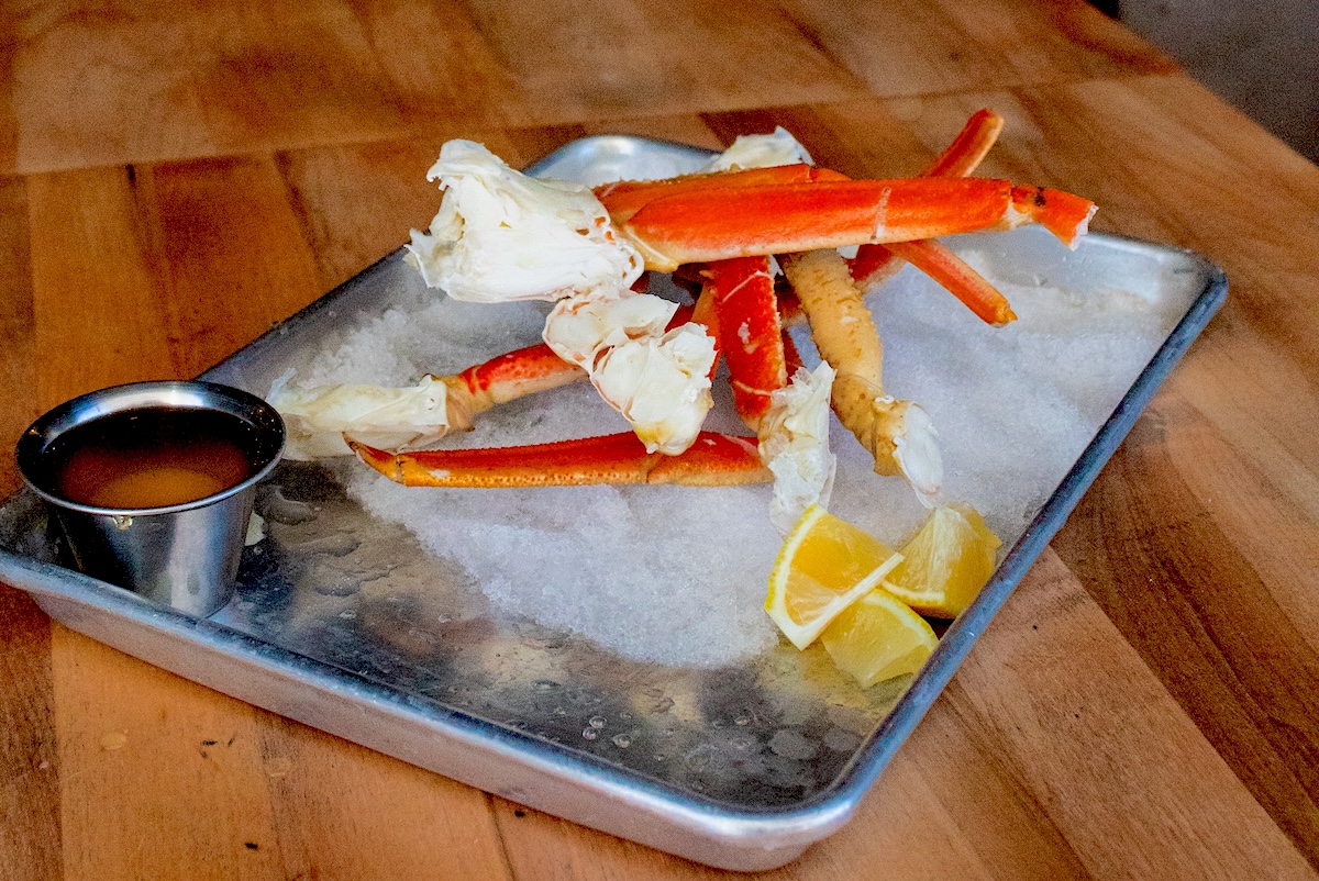 Fin_n_tonic_Snow Carb Legs - DiningOut Snow crab legs on the menu. | Photo courtesy of Fin N Tonic