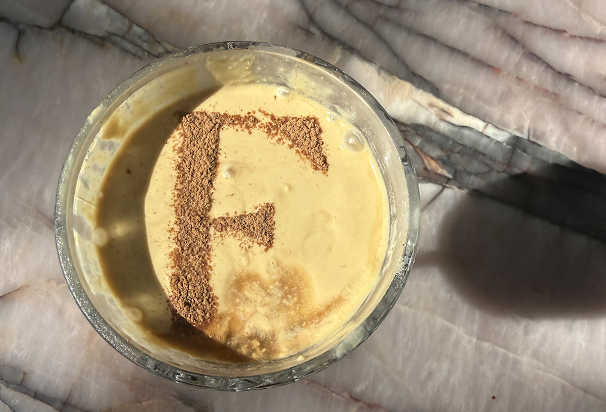 Flamant_ILoveYouMadiera_PhotobyDesireeGutierrez - DiningOut The I Love You Madeira espresso martini, as part of the espresso martini flight at Flamant. | Photo by Desiree Gutierrez