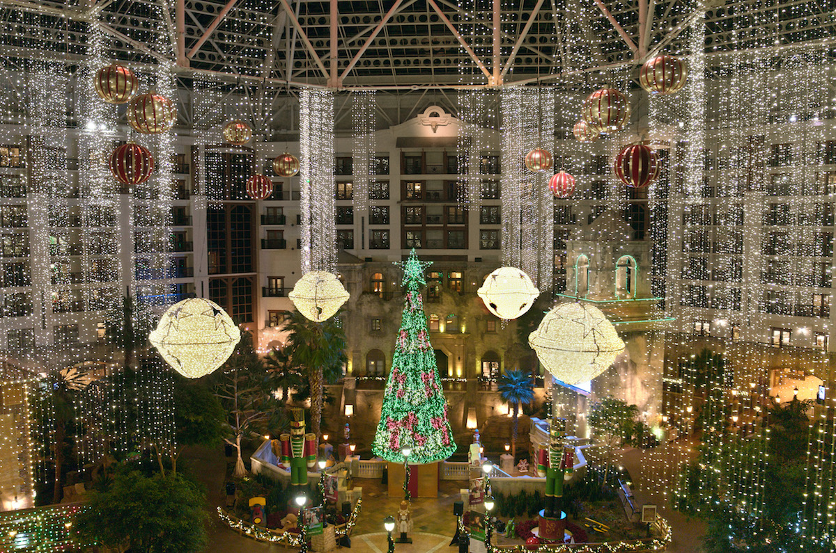 Whimsical light displays illuminate Gaylord Texan. | Photo by Gaylord Texan
