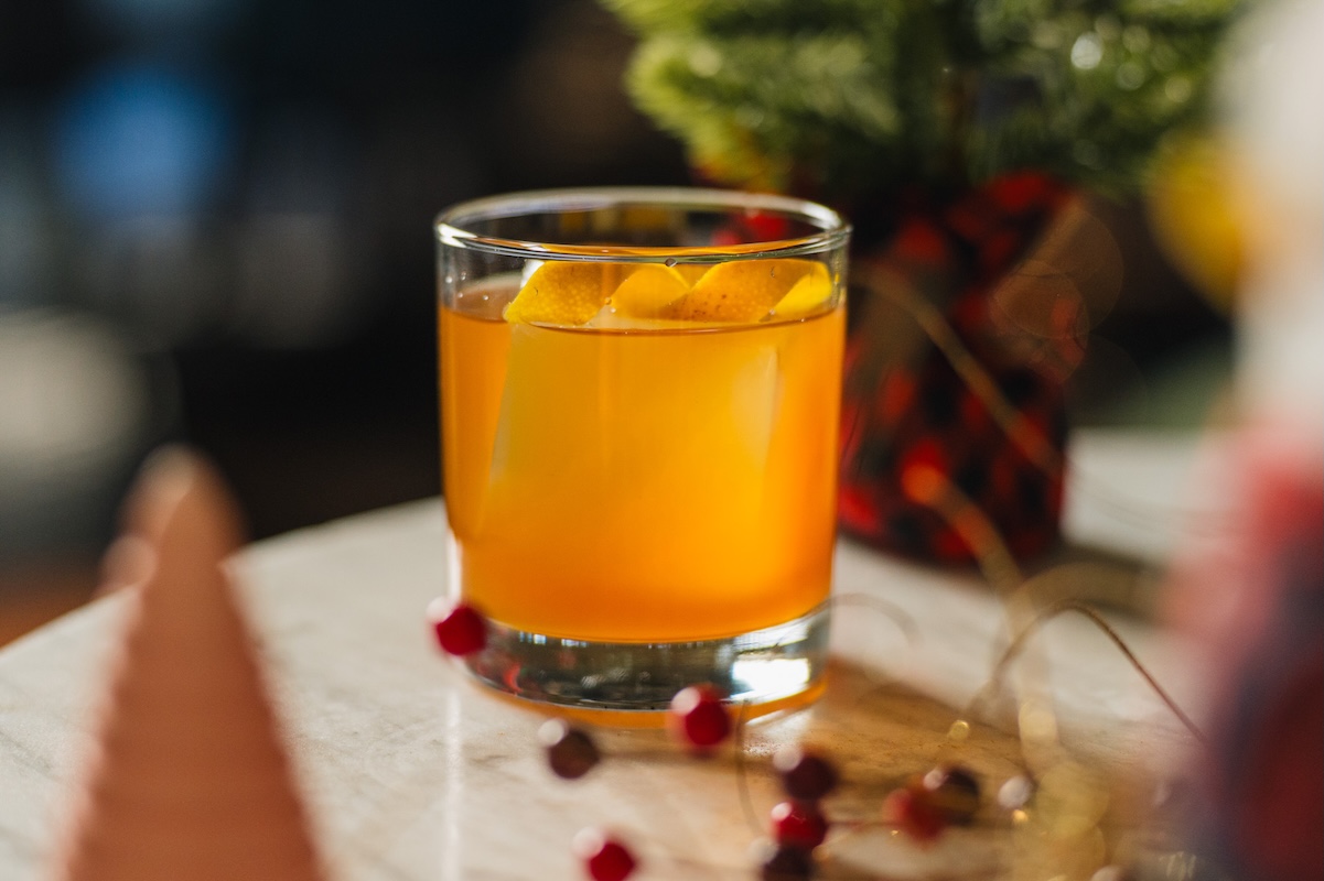 Good Grief, a holiday drink found at North PL pop-up. | Photo by Poka Lola Social Club