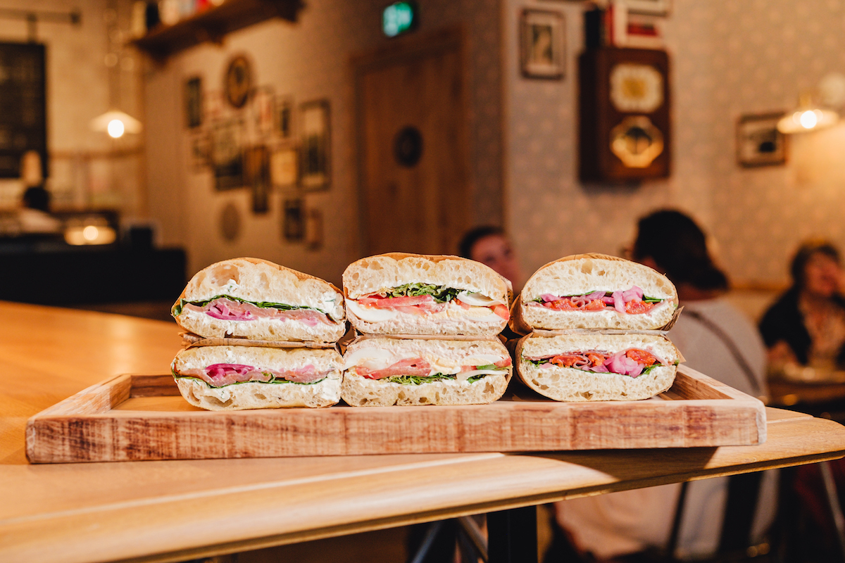 Homemade Sandwiches at Café Feuillette - DiningOut Housemade sandwiches at Cafe Feuillette. | Photo by Landry's Entertainment