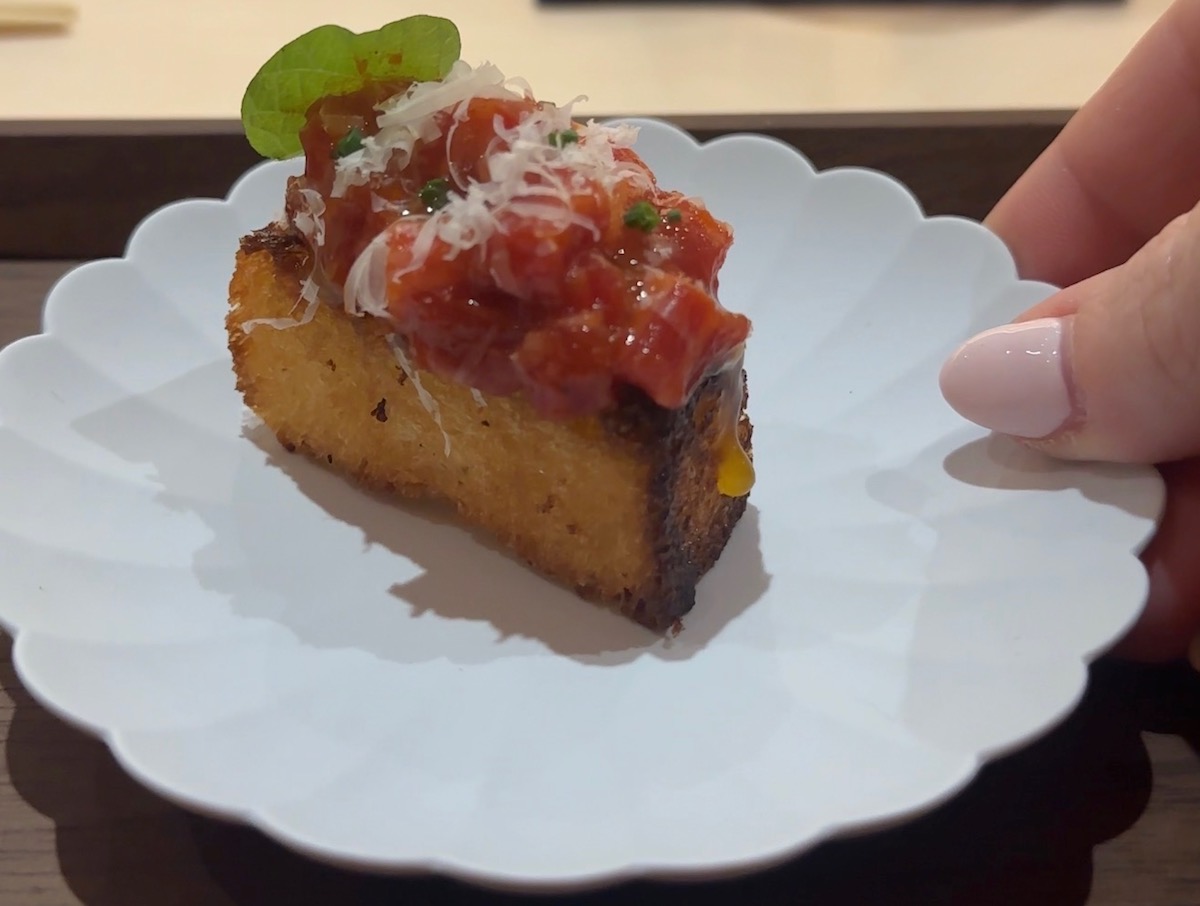 Otsumami bite at Sushi Kozy. | Photo by Rachel Pinn