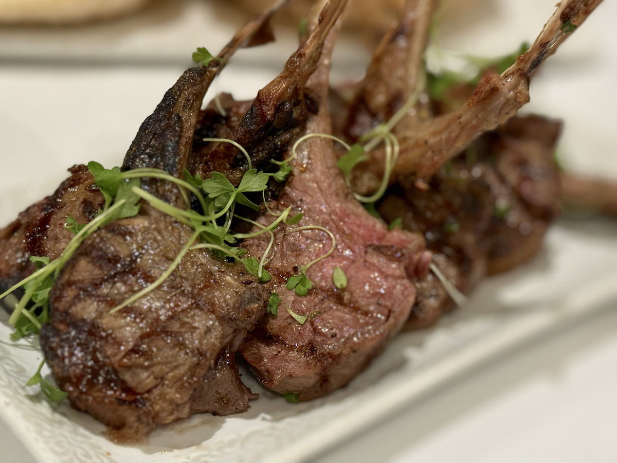 IMG_4365 - DiningOut Lamb chops at Babel. | Photo by Steven Lindsey