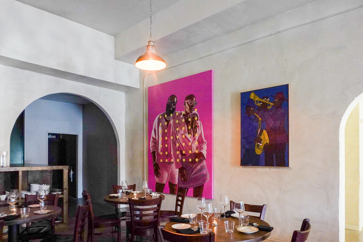 The dining room at Atleiê in North Oak Cliff. | Photo by EJ Galvez