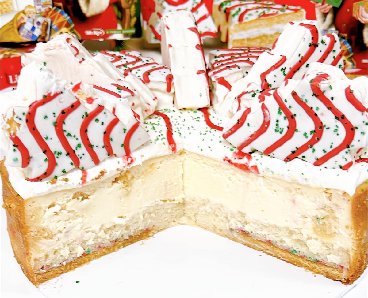 Linnybird BIG DEB CHEESCAKE - DiningOut The Big Deb cheesecake at Linnybird Bakeshop & Coffee Bar. | Photo by Linnybird Bakeshop & Coffee Bar