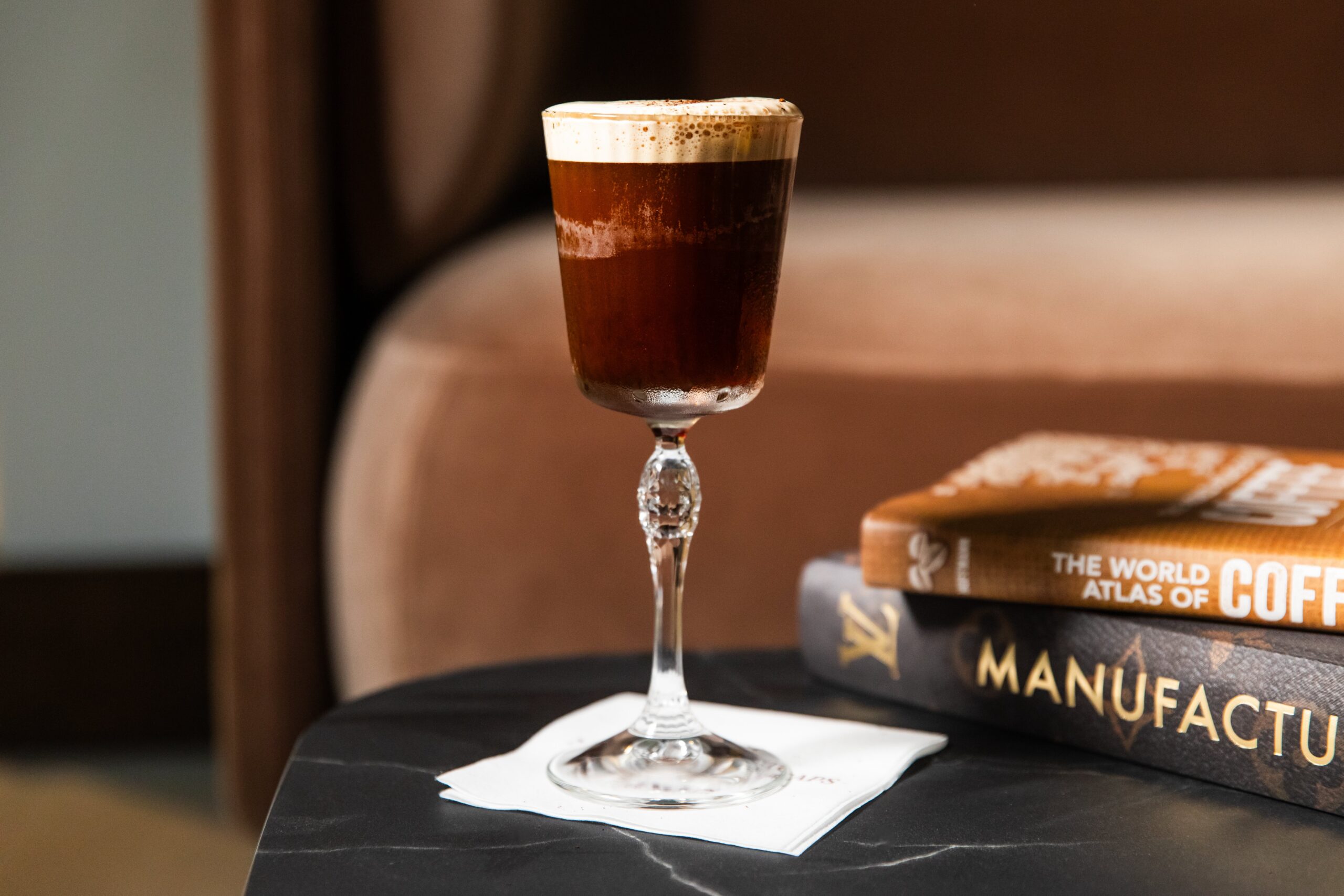 The espresso martini at Maven Coffee + Cocktails. | Photo by Becca Wright