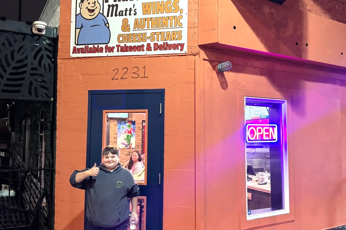 Phatt Matt's is a new pizza and cheesesteak joint owned by a father and son team. | Photo courtesy of Phatt Matt's