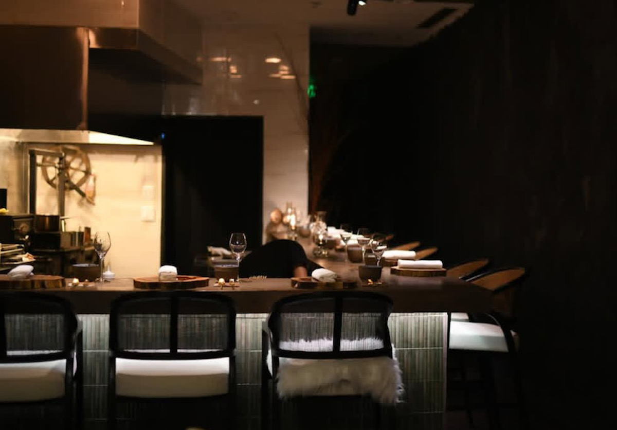 The 12-seat counter at Sauvage. | Photo by Casey La Rue