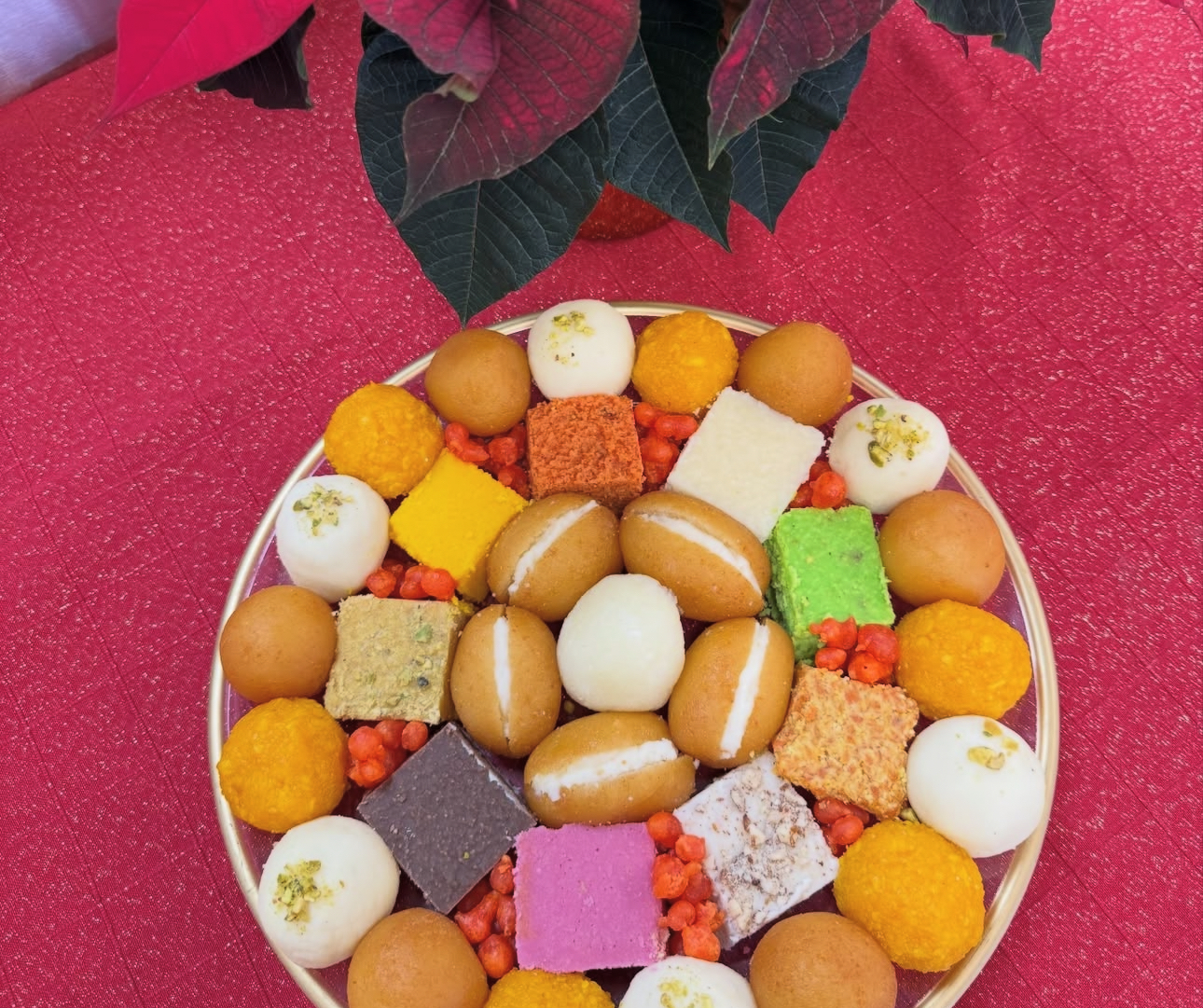 A mixed platter of mithai at Raja Sweets. | Photo by Raja Sweets