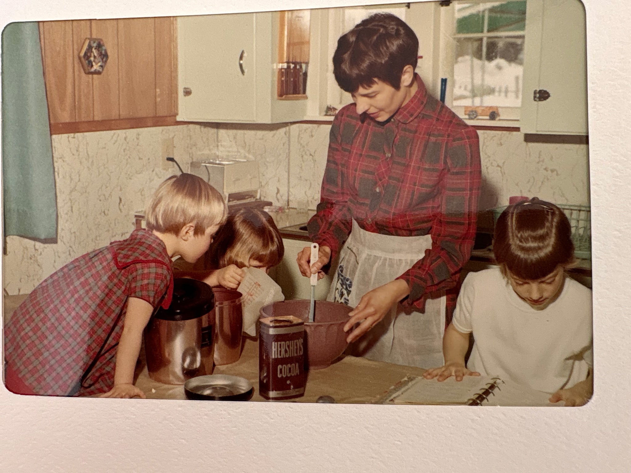 Travis Masar making these sugar cookies with his family when he was a kid. | Photo courtesy of Travis Masar