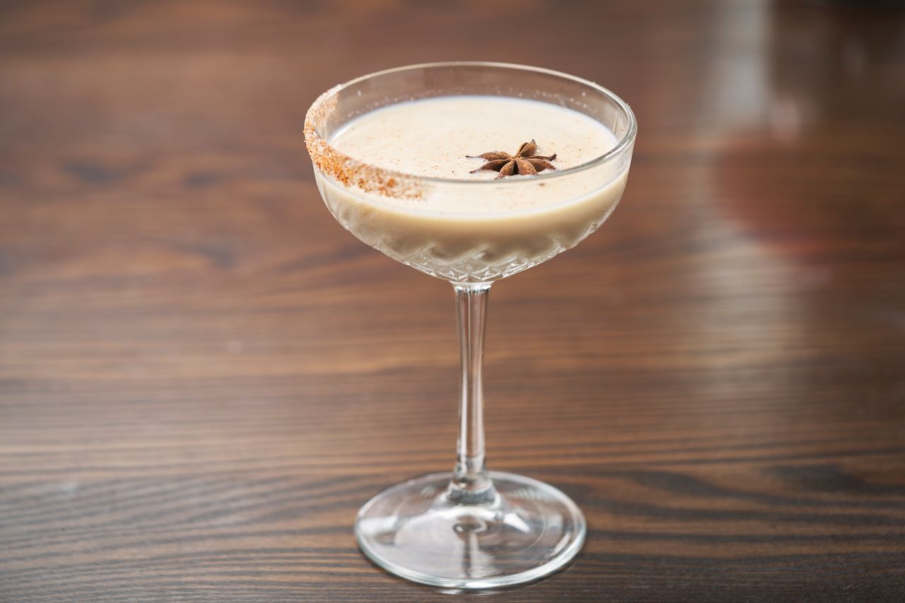 Truluck's egg nog. | Photo by Truluck's