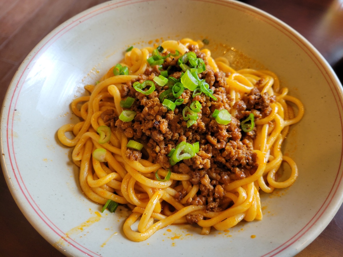 Dan Dan Noodles from Magic Noodle House. | Photo by Linnea Covington