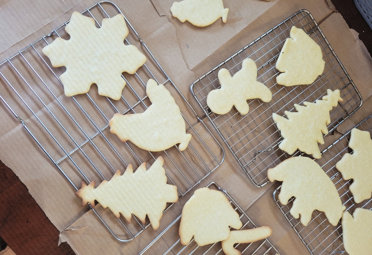 Use any cookie cutters to shape your sugar cookies. | Photo by Linnea Covington