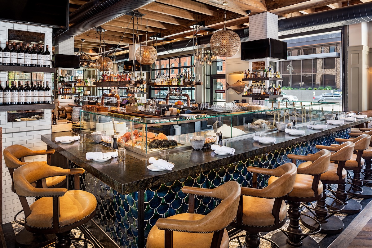 The seafood counter at Water Grill in Downtown Denver. | Photo courtesy of Water Grill