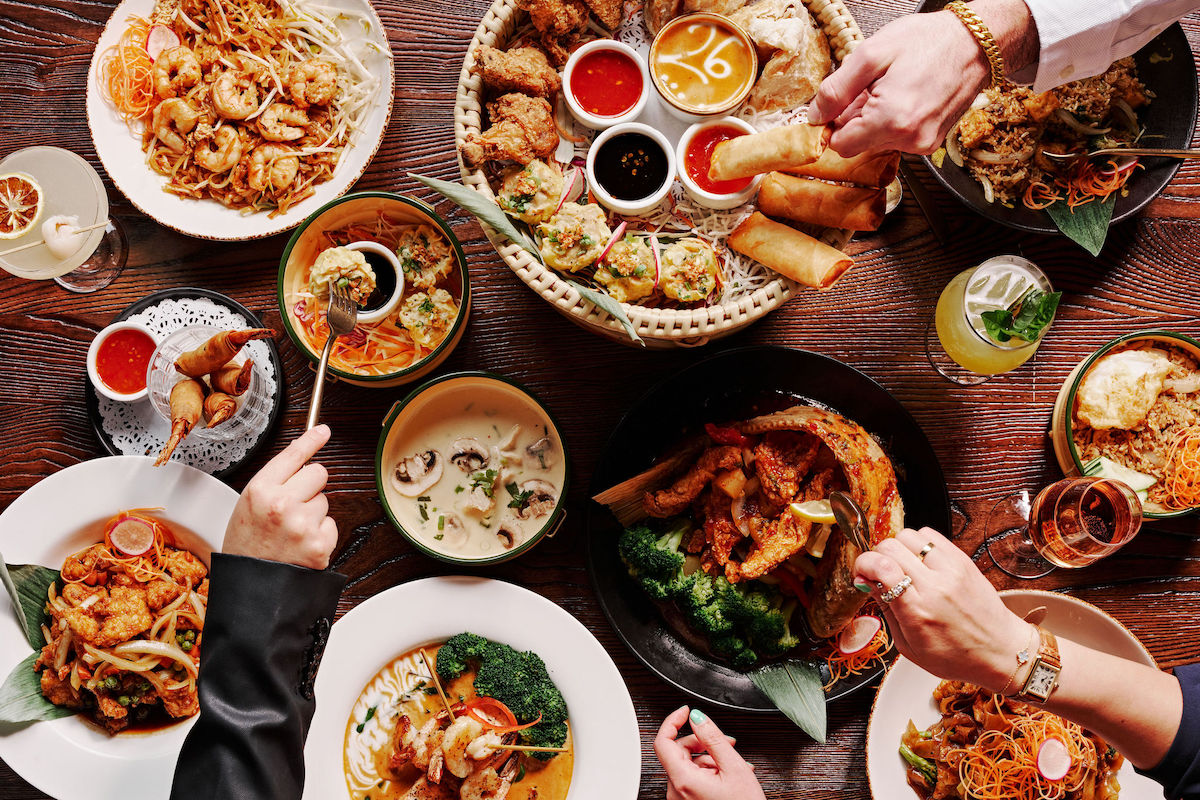 A fiery spread of dishes at 26 Thai Kitchen & Bar. | Photo by Andrew Thomas Lee