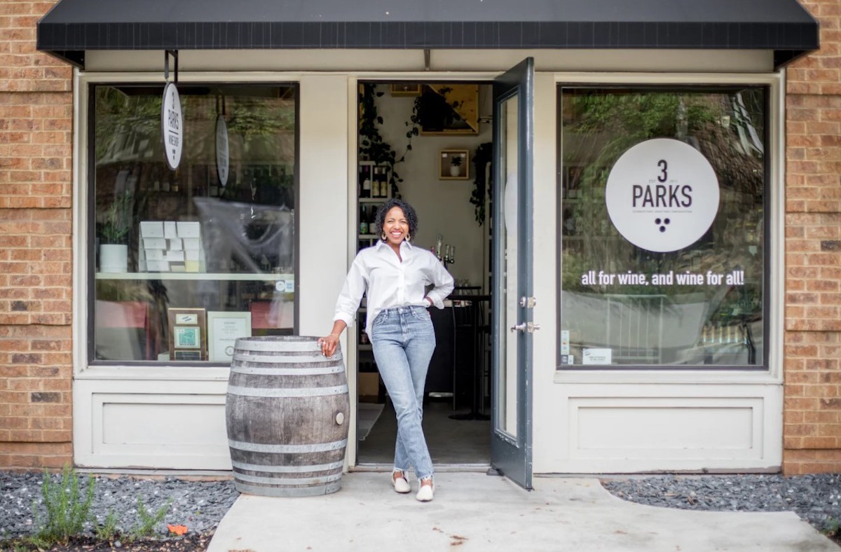 3 Parks Wine Shop owner, Sarah Pierre. | Photo by 3 Parks Wine
