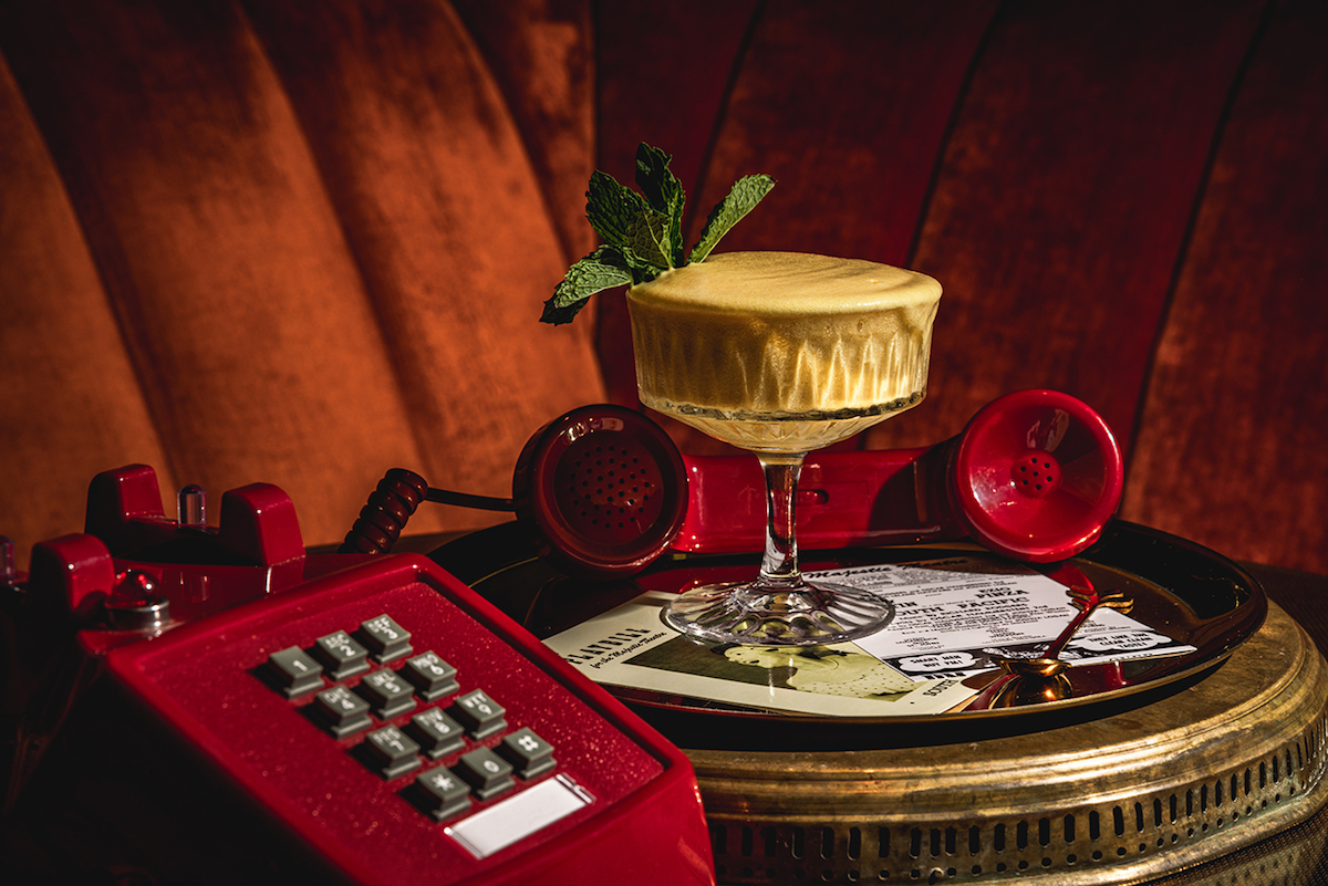 Happy Talk cocktail from Apothecary's drinking through the decades menu. | Photo by Samantha Marie