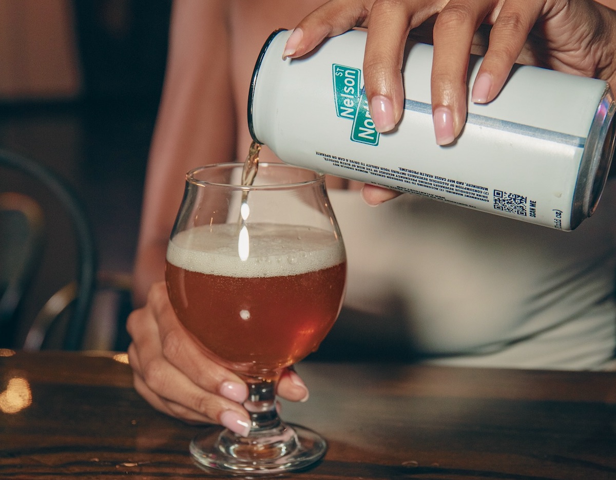 A pour of Nelson & Northside pale ale at Atlantucky. | Photo by Atlantucky