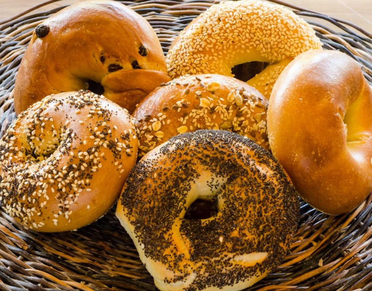 The bagel basket at Alon's Bakery. | Photo by Alon's Bakery