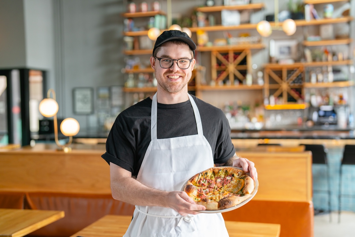 The Greenwich chef Luke Miller. | Photo by Behind the Apron Media