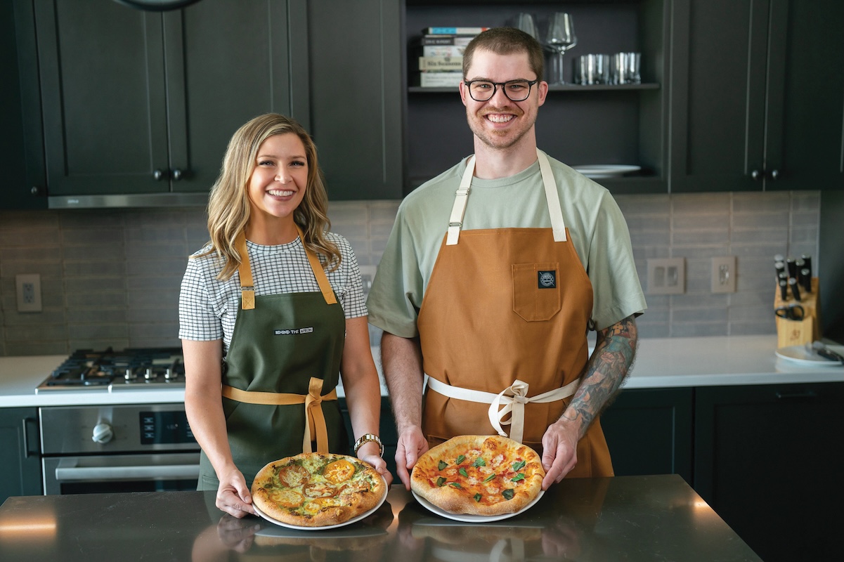 Chef'n It host Tarah Runco with chef Luke Miller. | Photo by Behind the Apron Media