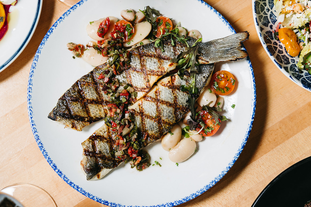 Whole branzino at Sachet. | Photo by Sachet