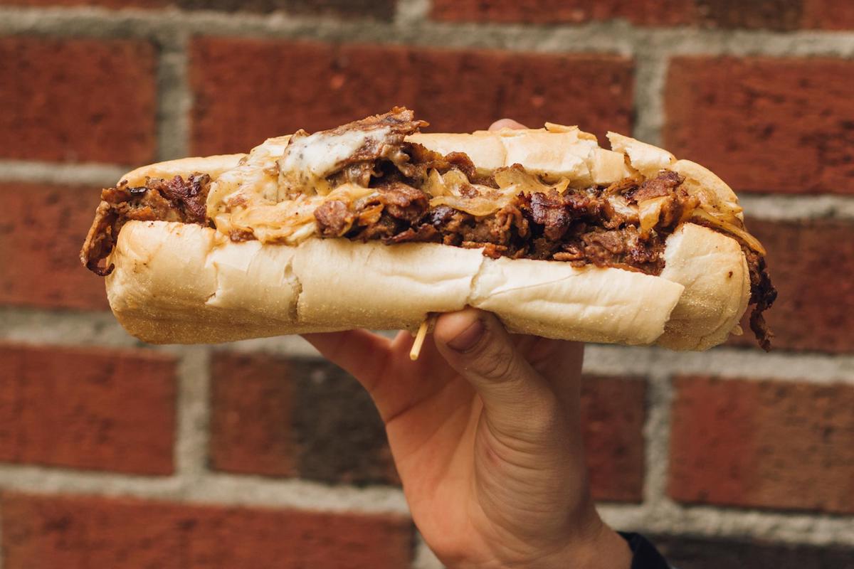 The Philly cheesesteak at Cypress Street Pint & Plate. | Photo by Cypress Street Pint & Plate