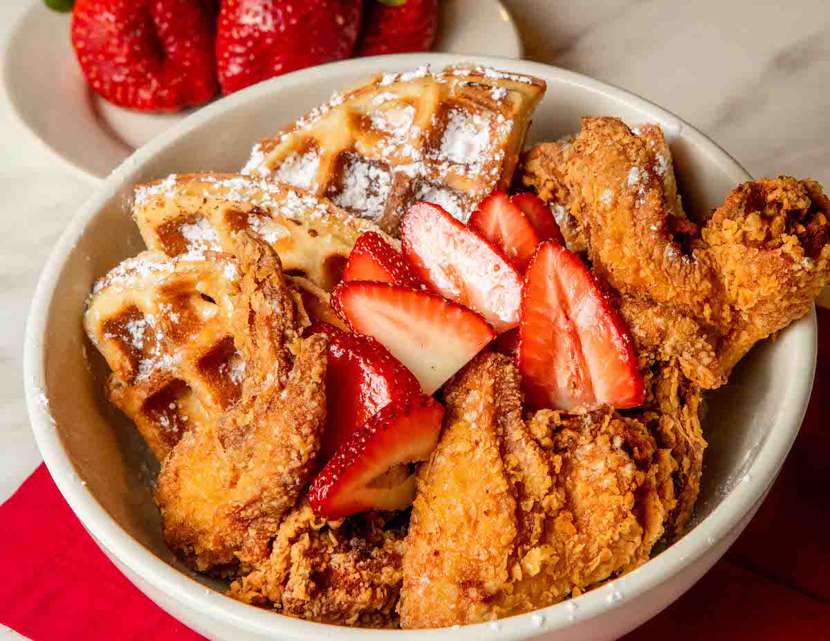 Fried chicken and waffle at Deliliah’s Everyday Soul. | Photo by Deliliah’s Everyday Soul 