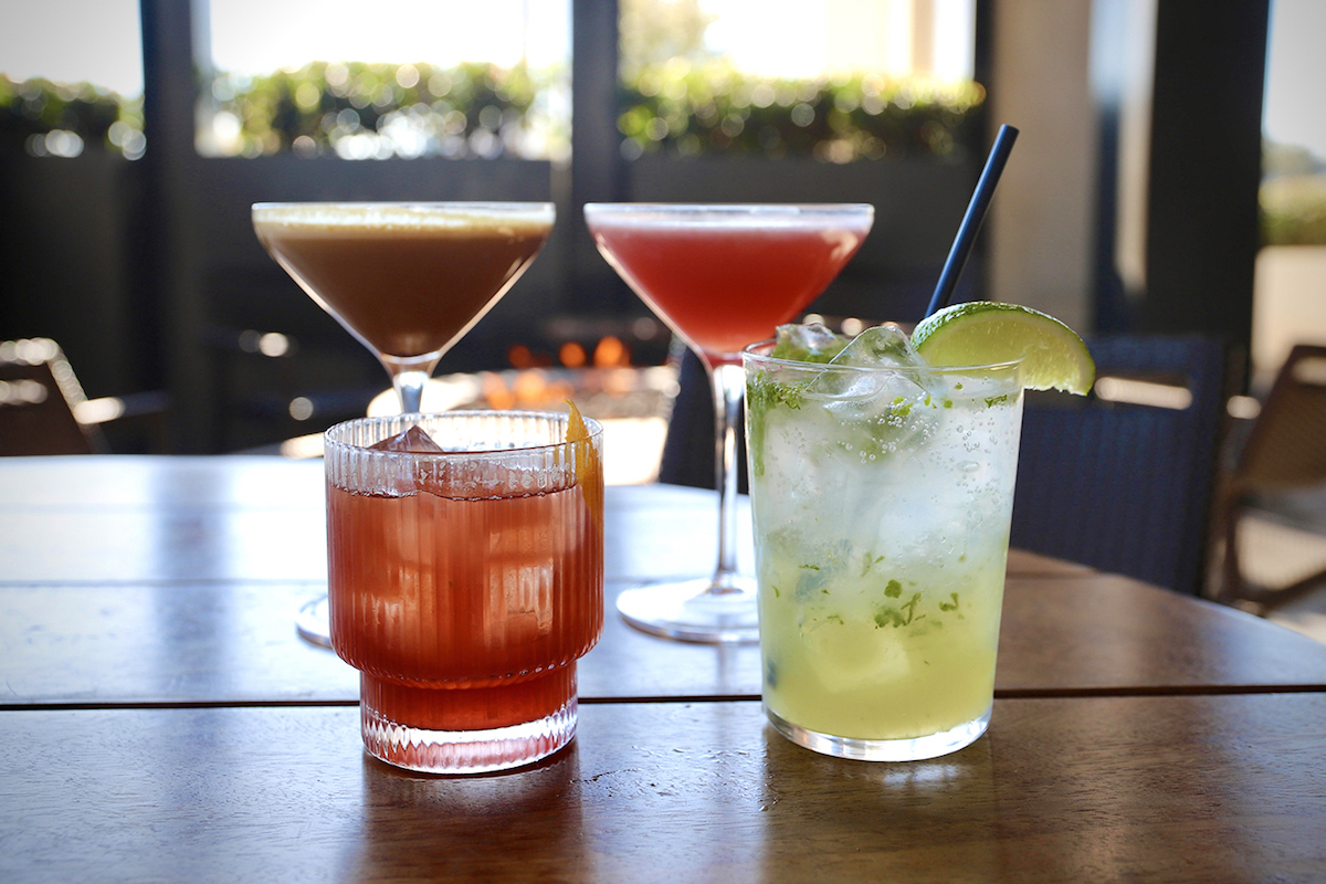 A selection of the if-you-know-you-know mocktails at Western Addition's restaurants, Il Bracco and Bobbie's Airway Grill. | Photo by Western Addition