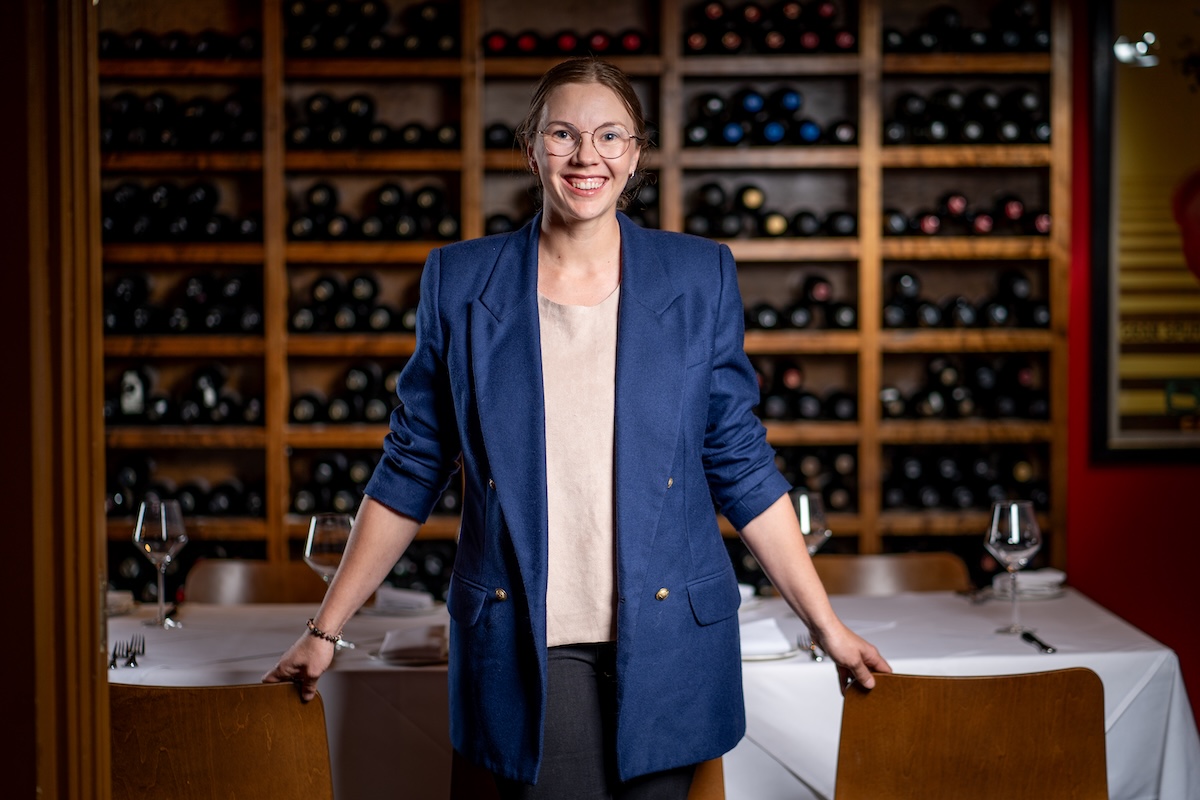 Erin Lindstone, wine director at Barolo Grill. | Photo by Joni Schrantz