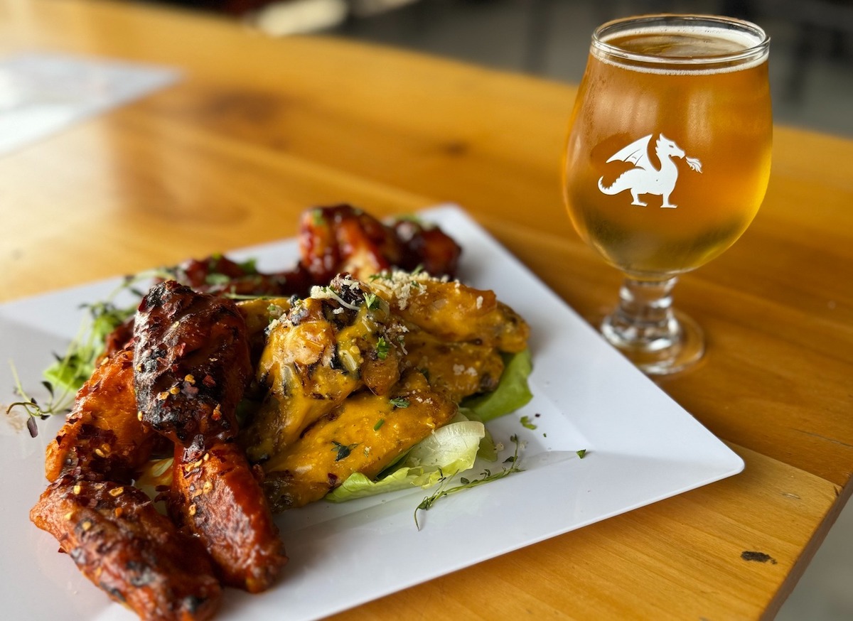 Scenes from Wing Wednesday at Fire Maker Brewing Company. | Photo by Fire Maker Brewing Company
