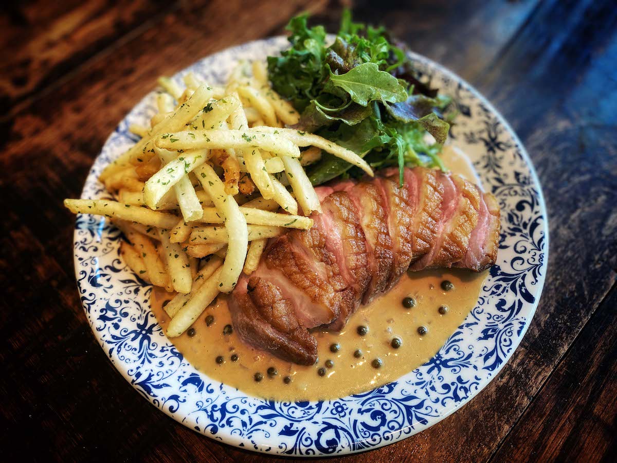 Duck frites at Gemma. | Photo by Gemma