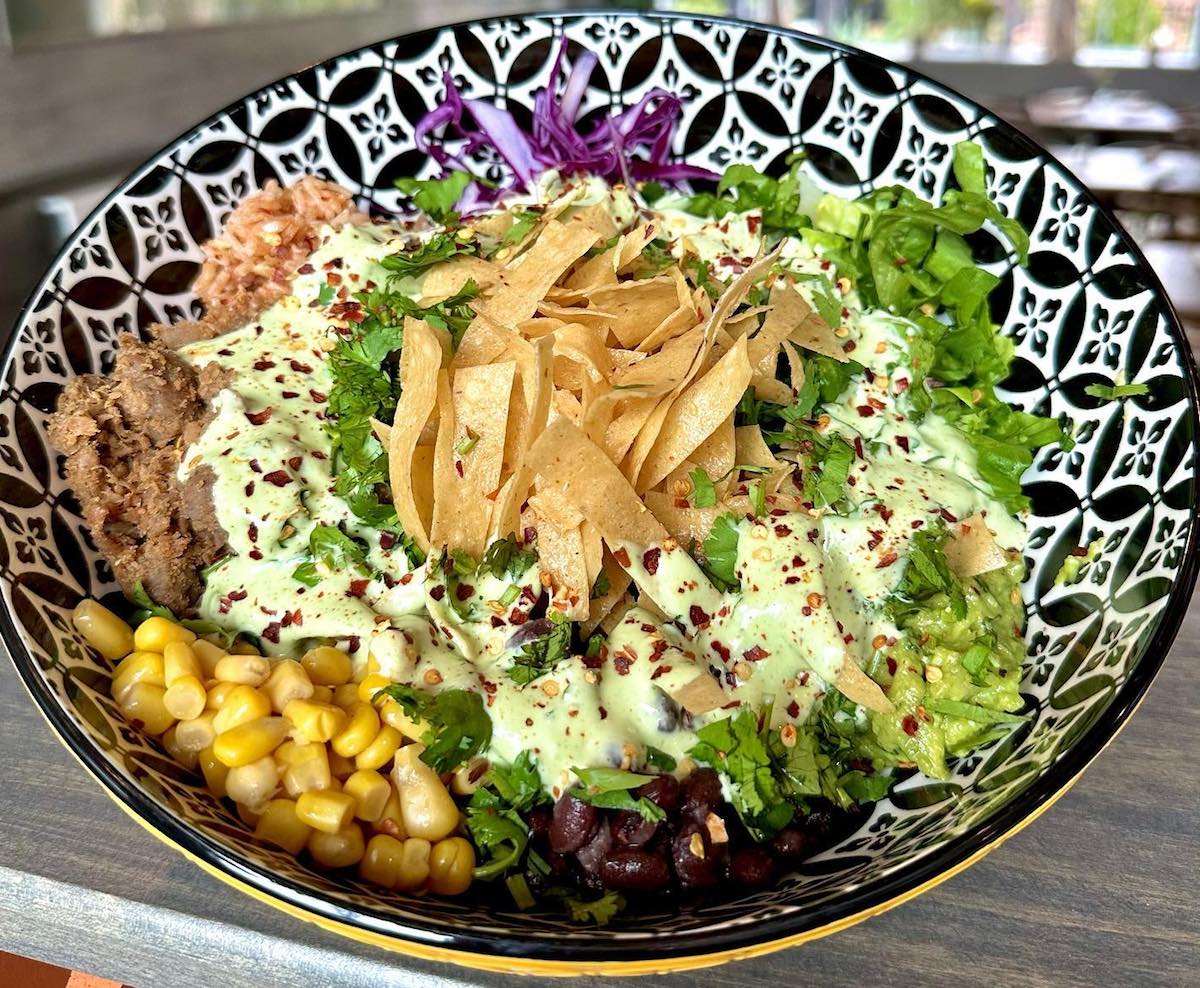 The San Miguel salad at the Ginger Mule. | Photo by the Ginger Mule