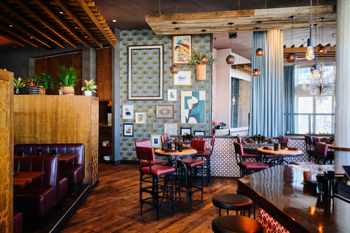 The dining room at Gypsy Kitchen. | Photo by Brandon Amato