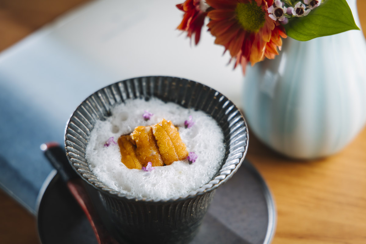 Uni in an attractive setting at Sushi Kozy. | Photo by Sushi Kozy