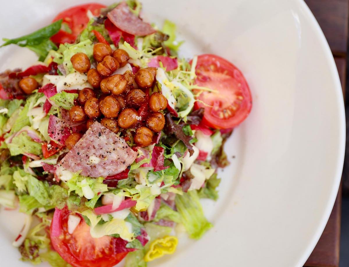 The chopped salad at Il Bracco. | Photo by Il Bracco
