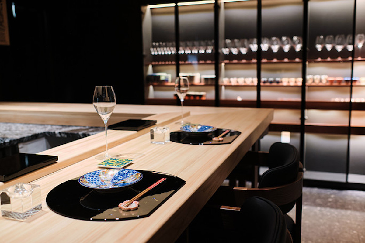 Counter seating at Omakase Table. | Photo by Brandon Amato