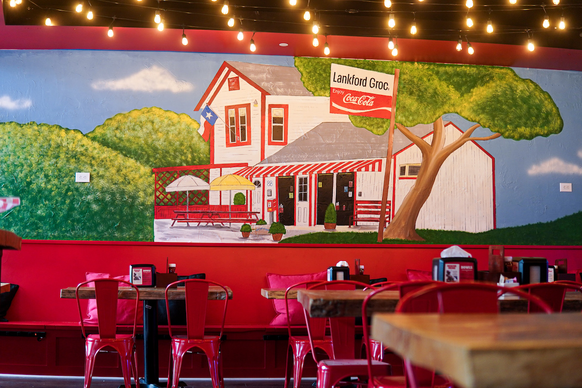 The dining room at Lankford's. | Photo by Lauren Lutz