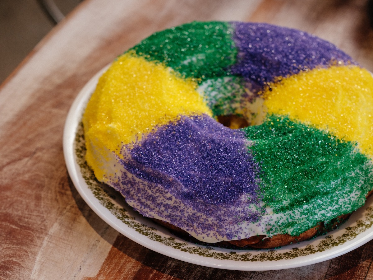 ScurfieldGroup - DiningOut Traditional king cake with a strawberry jam and cream cheese filling at Josephine's. | Photo by Quit Nguyen